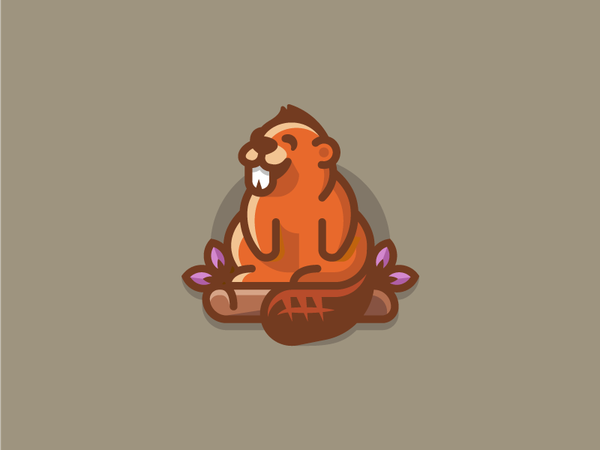 Chipper wood nature mascot mark logotype logo illustration design char.png