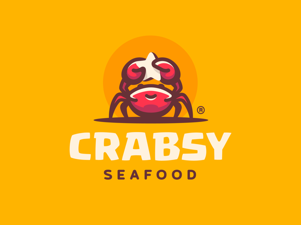 Crabsy claw animal ocean star crab food sea food sea illustration bran.png