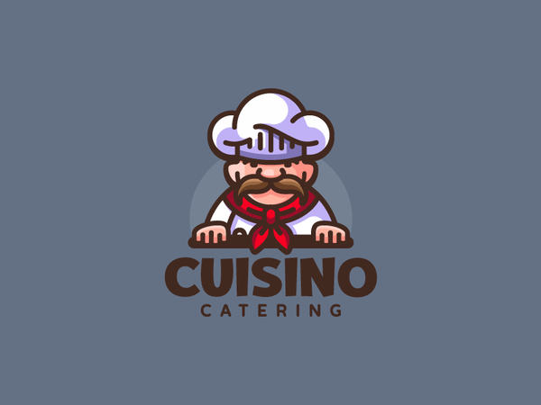 Cuisino food mascot hat character cuisine chef illustration branding m.png
