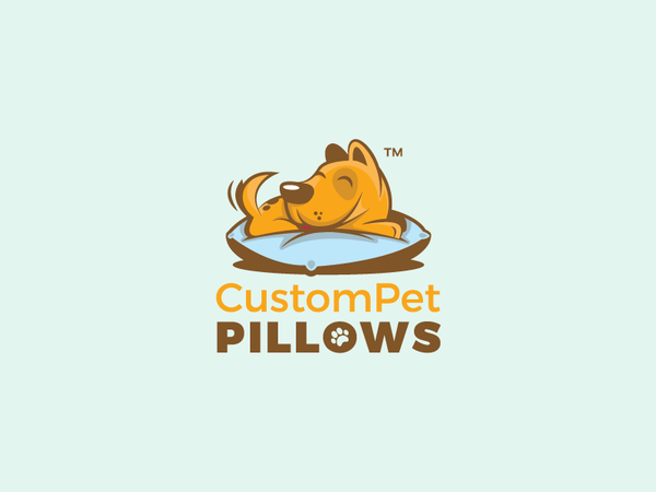 Custom Pet Pillows cute colorful pillow dog animal pet illustration br.png