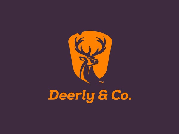 Deerly  Co. stag strong majestic antlers deer animal illustration bran.jpg