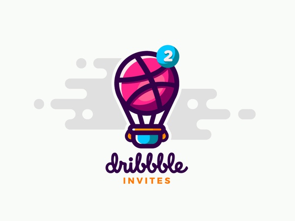 Dribbble Invites vector balloon invites invite invitation icon dribbbl.jpg