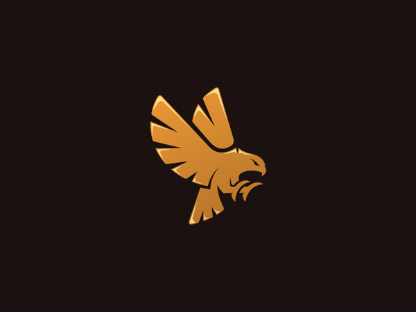 Sharjah Falconers Club wings mark logotype logo illustration fly falco.png