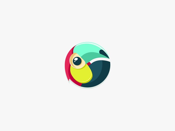 Toucan toucan modern mark logotype logo illustration elegant design co.jpg