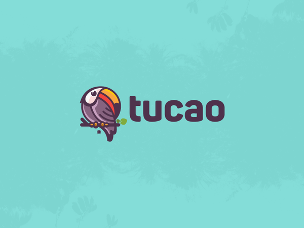 Tucao colorful toucan nature bird character mascot illustration brandi.png