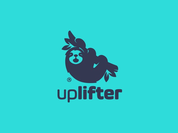 Uplifter negative leaves tree nature sloth animal illustration brandin.jpg