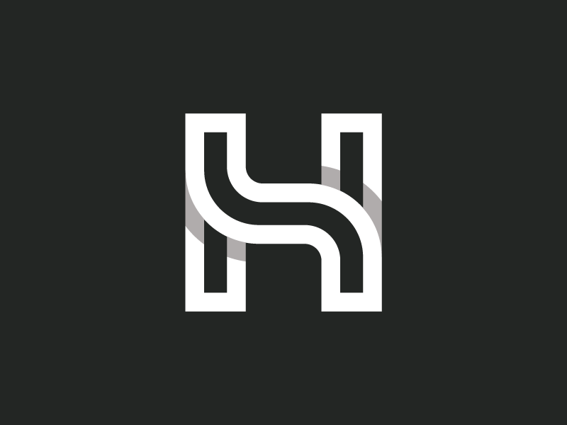 H Mark symbol mark font custom typography logotype logo letter h.png