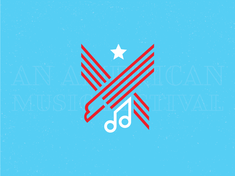Musical Eagle Mark thick lines brand identity branding identity design.png