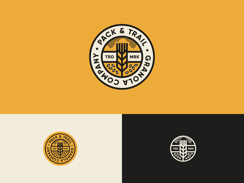 Pack  Trail Granola Company Logo packtrail granola typography clean mi.png