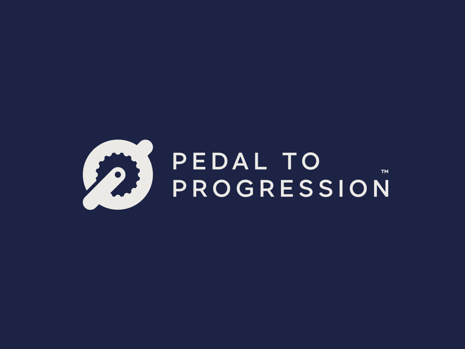 Pedal to Progression identity type logodesign clean simple branding pe.png