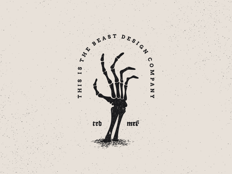 This Is The Beast Design Co distressed grunge trademark company handdr.png