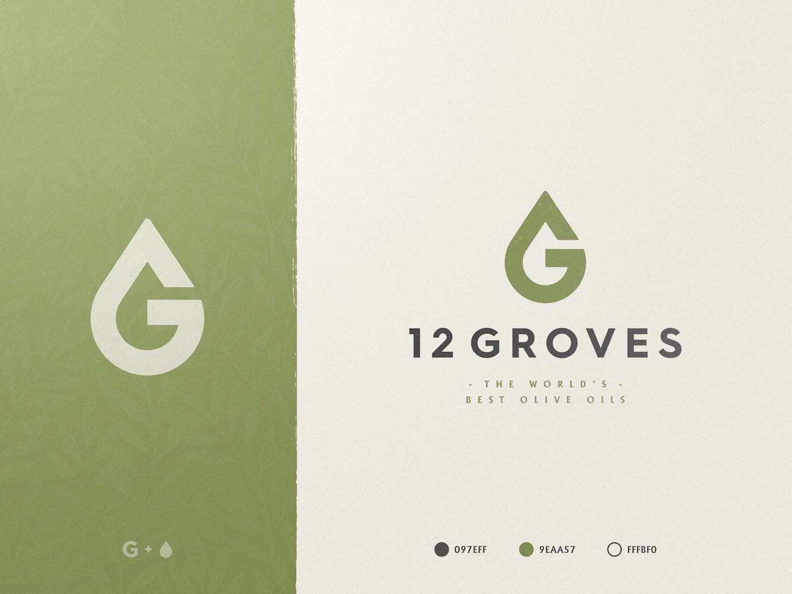 12 Groves - Brand Identity drop olive oil style guide mark logotype de.jpg