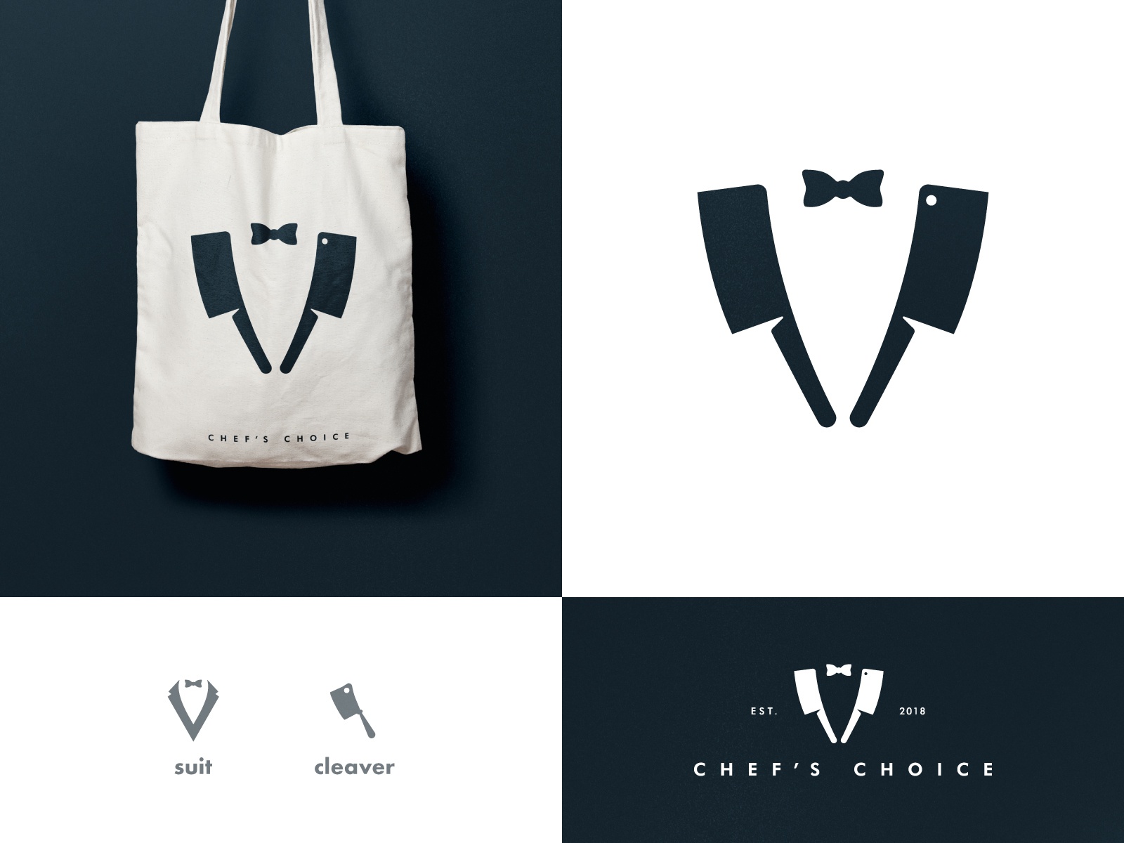Chefs Choice - Brand Identity Design black and white negative space vi.jpg