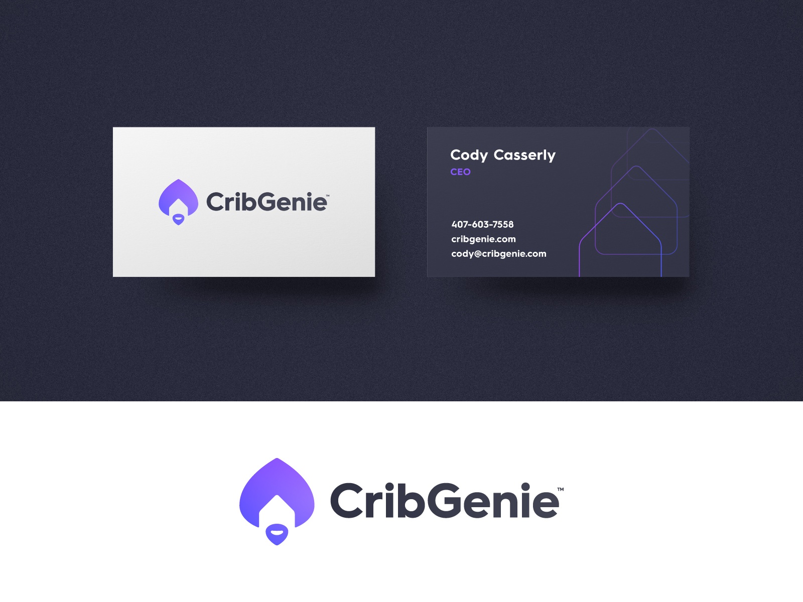 Crib Genie - Logo Wave Award real estate house home genie business car.jpg