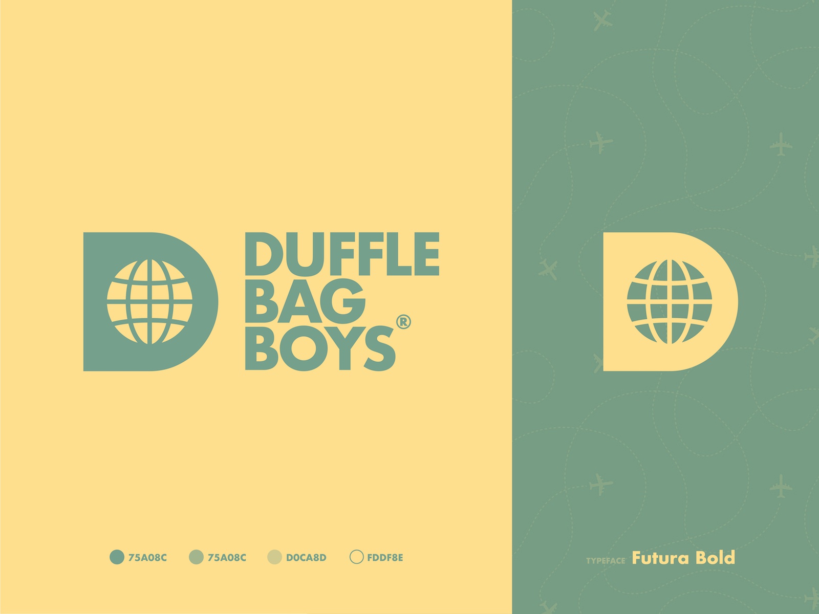 Duffle Bag Boys - Brand Identity style guide lettermark logomark logot.jpg