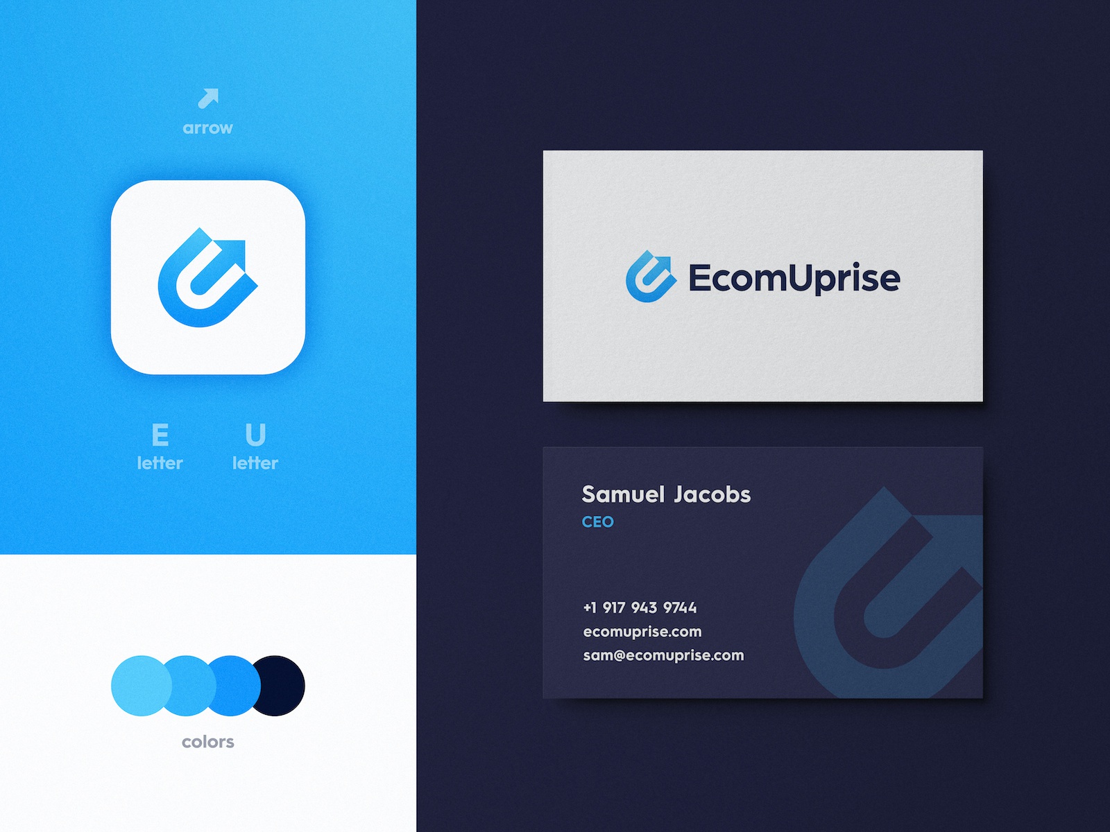 Ecom Uprise - Brand Identity Design logotype designer business card br.jpg