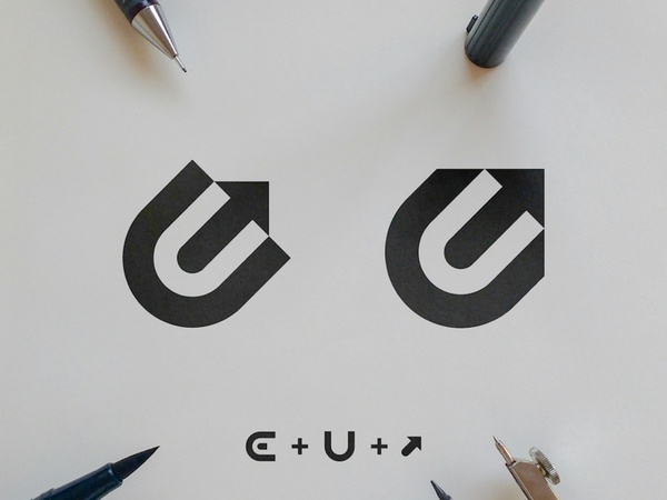 Ecom Uprise - Logo Concepts sketch ecommerce design e-commerce app neg.jpg