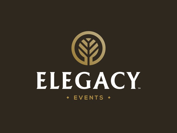 Elegacy Events - Logo Design geometric branding brand creator tree log.jpg