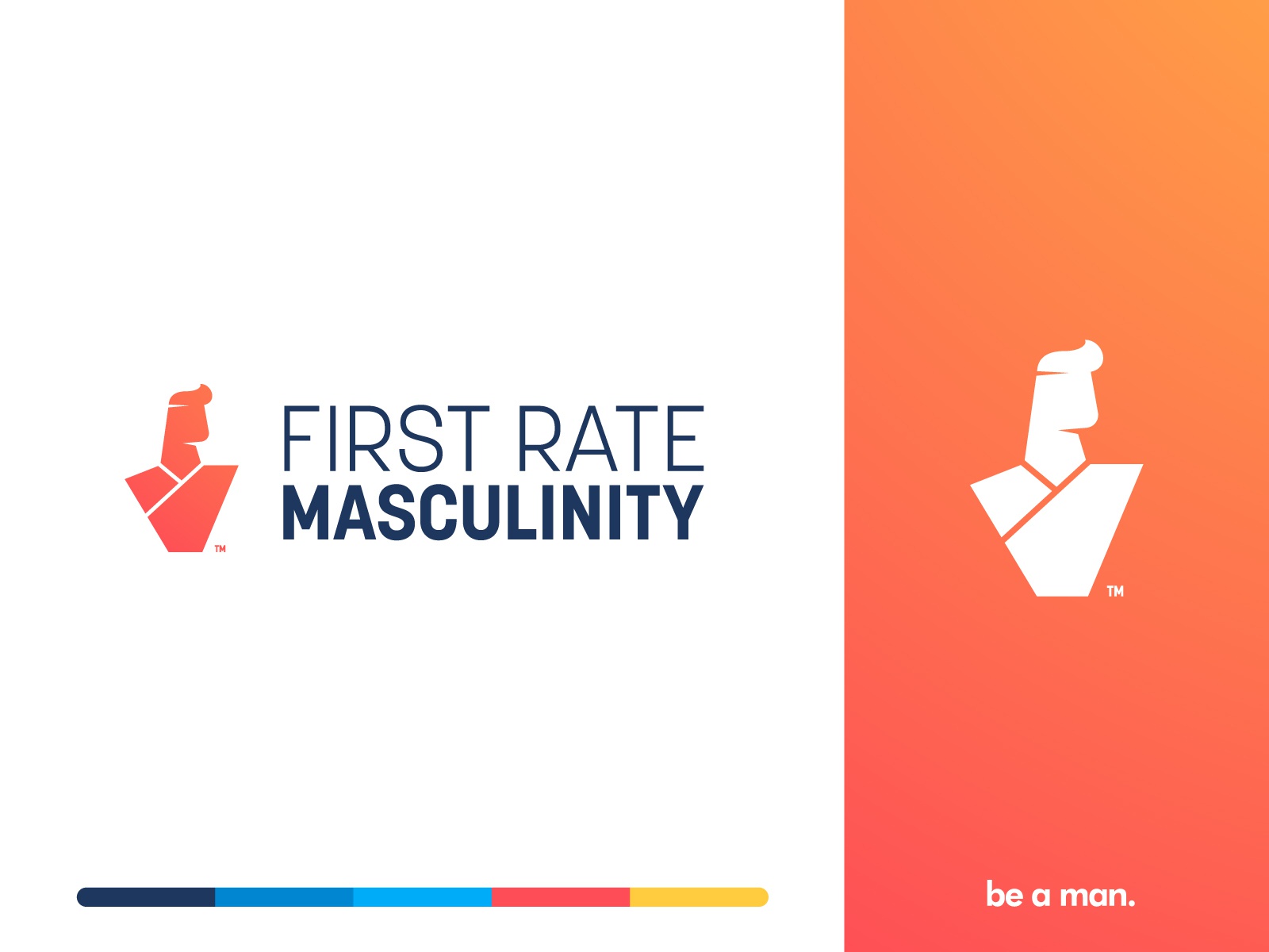 First Rate Masculinity - Brand Identity greek god person human man log.jpg