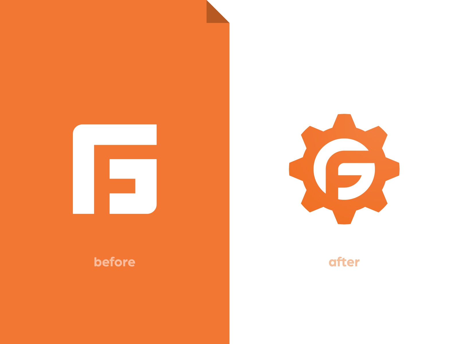George Fraser - Logo Redesign lettermark typography rebranding rebrand.jpg