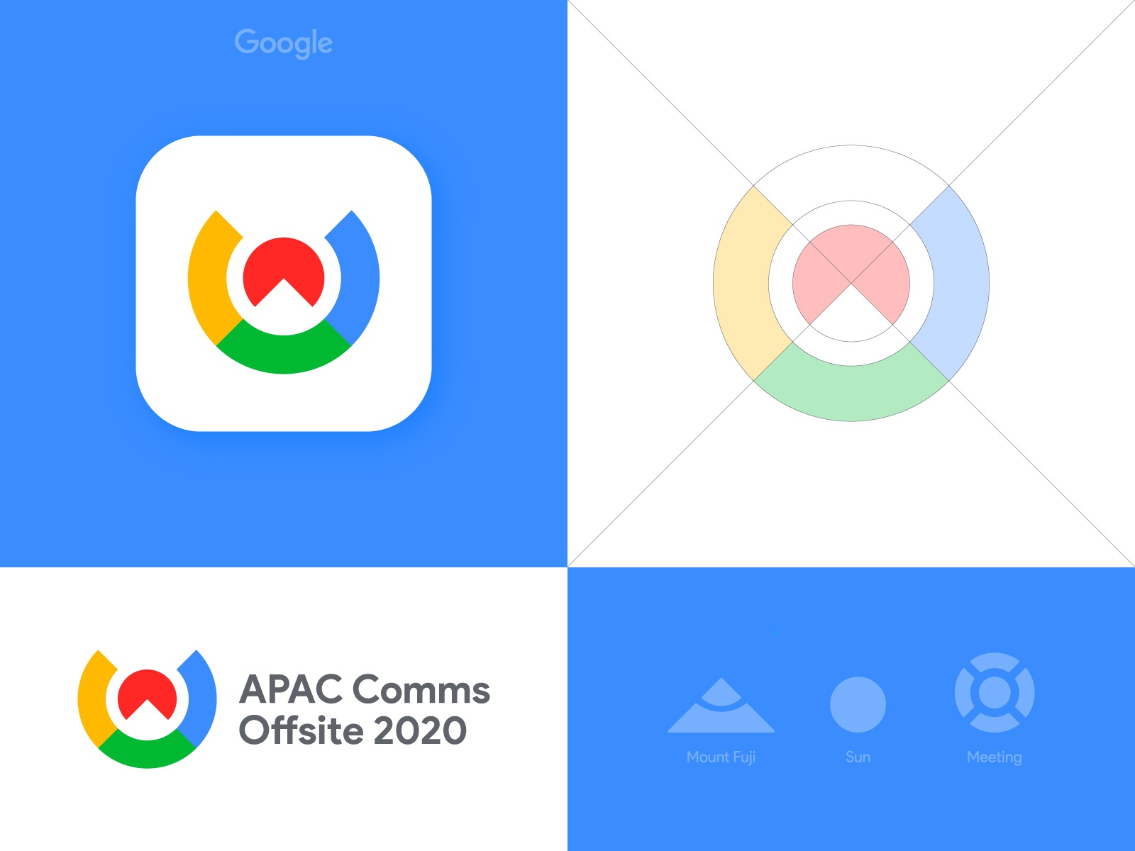 Google APAC Comms Offsite 2020 - Logo Grid sunrise sunset olympic game.jpg