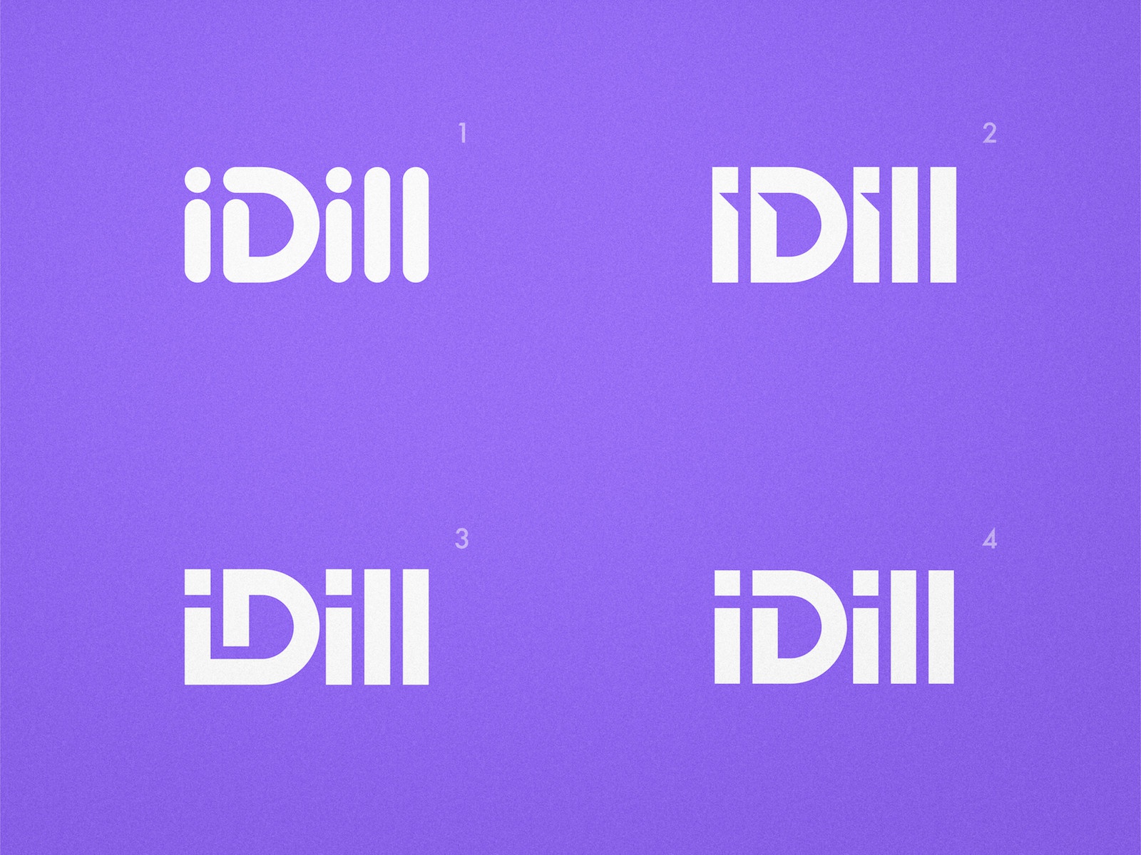 iDill - Logotype Concepts logotypedesign type design letters lettering.jpg