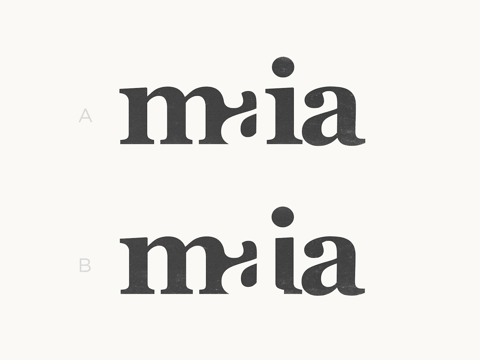Maia - Logotype Concepts logotypes wordmarks lettering artist type art.jpg