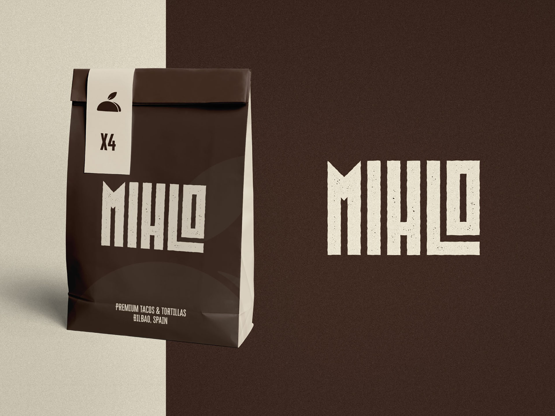 Mihlo - Packaging Design typography tortilla taco logo visual identity.jpg