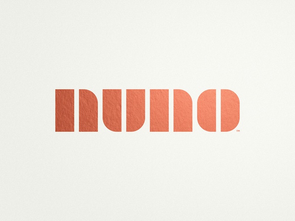 Nuno - Logo Design golden logo typography branding typedaily trademark.jpg