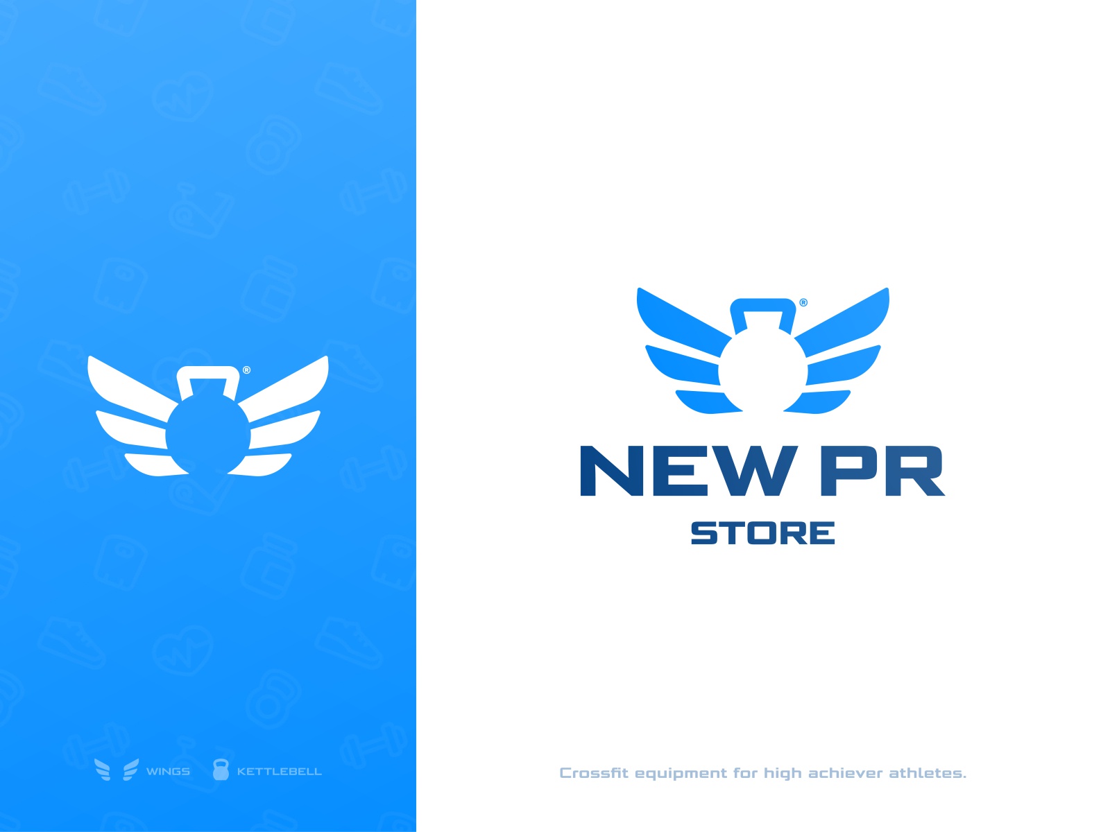 New PR Store - Logotype Design champion workout personal training nega.jpg