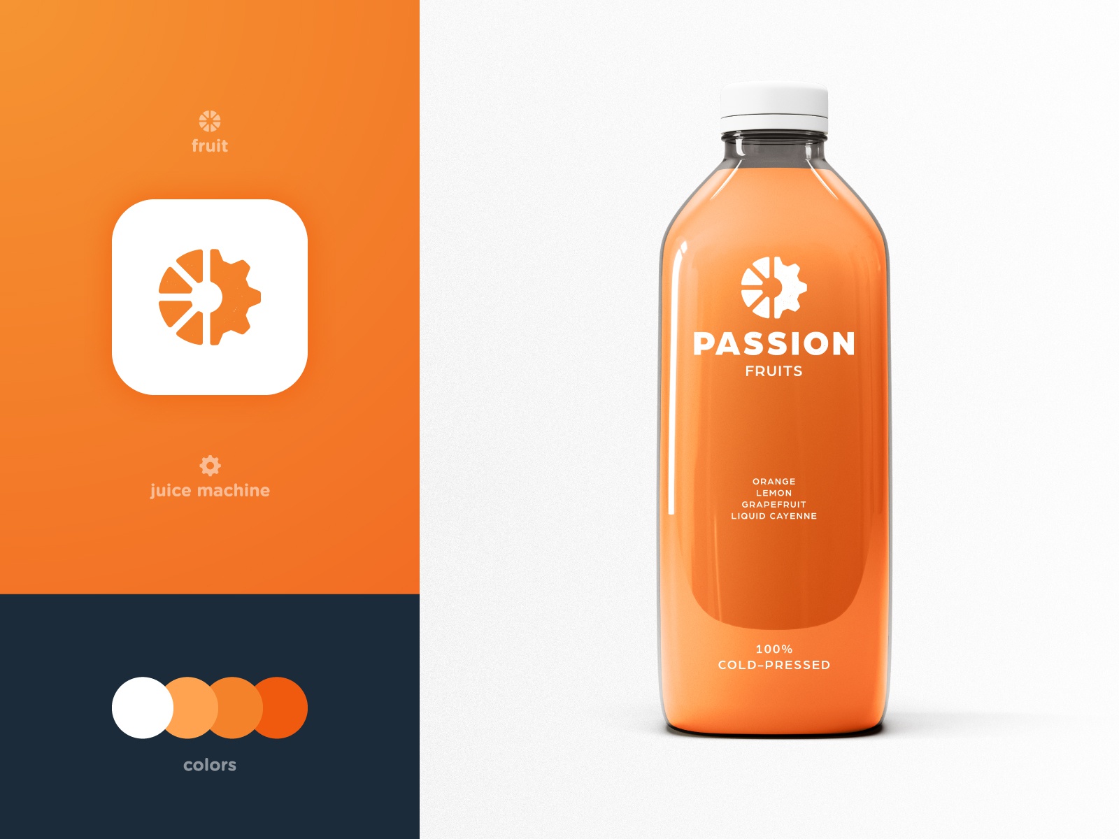 Passion Fruits - Brand Identity Design bottle package orange visual id.jpg