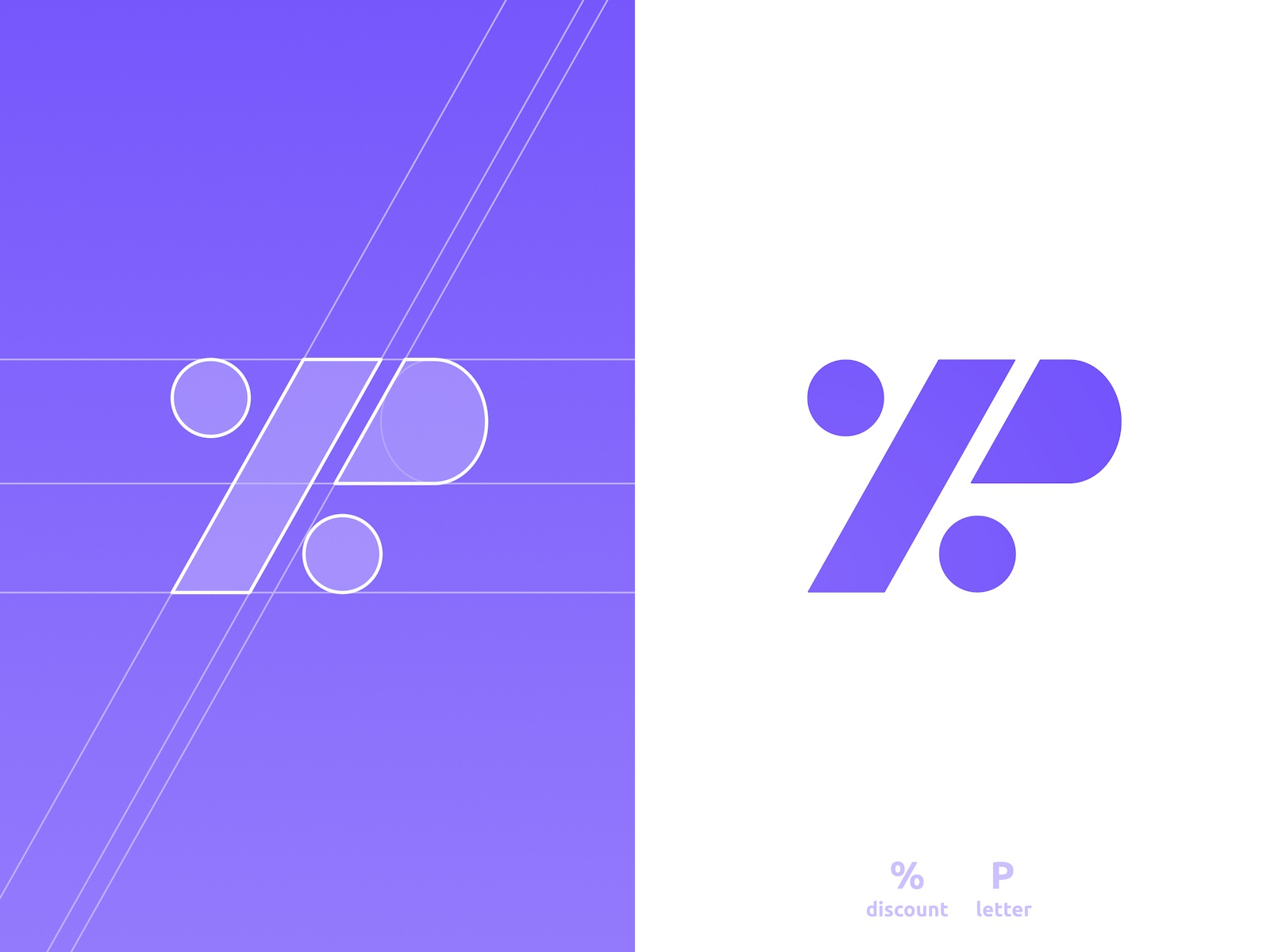 PC Bancard - Logo Grid flat icon lettermark discount card brand identi.jpg