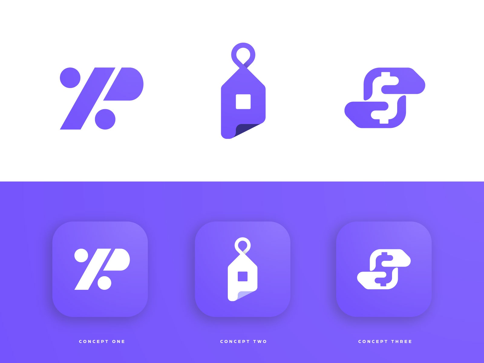 PC Bancard - Logo Concepts discount  negative space logos lettermark l.jpg
