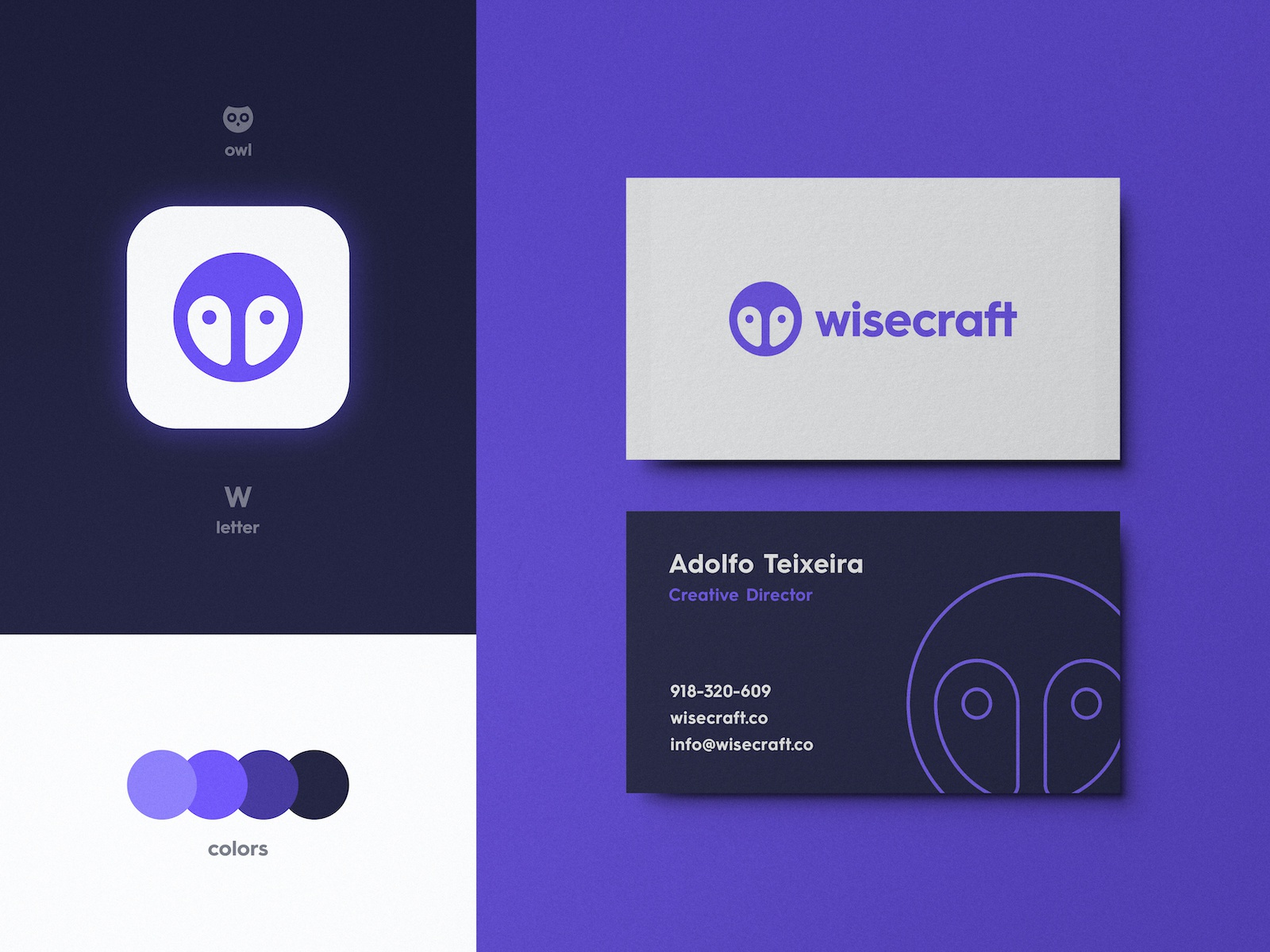 Wisecraft - Brand Identity Design animal logo rebrand negative space o.jpg