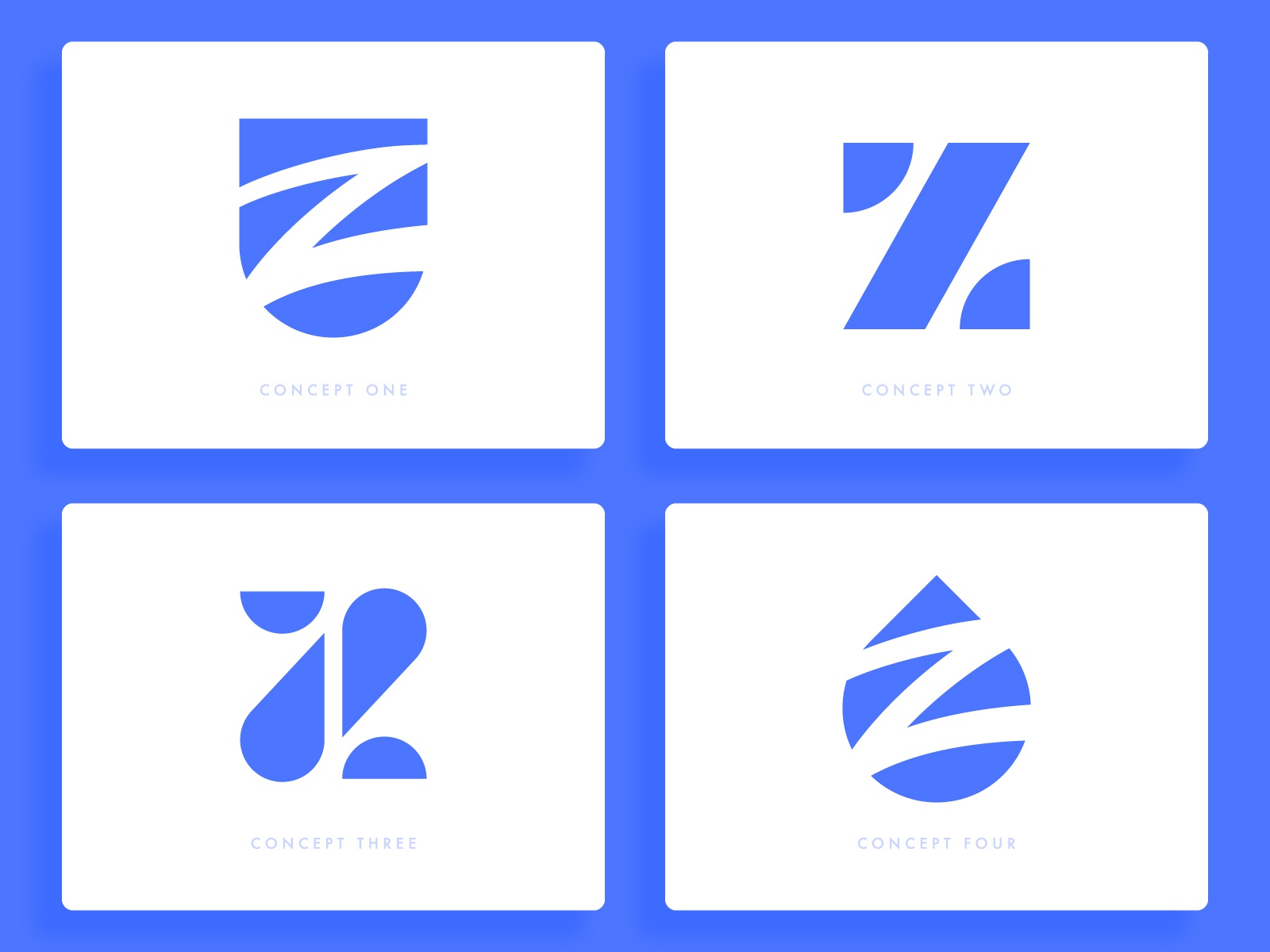 Ziptility - Logo Concepts for sale unused buy lettermark logomarks neg.jpg