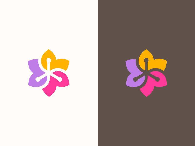 Amora 25 minimal flower flower vector ui logotype monogram minimal log.webp