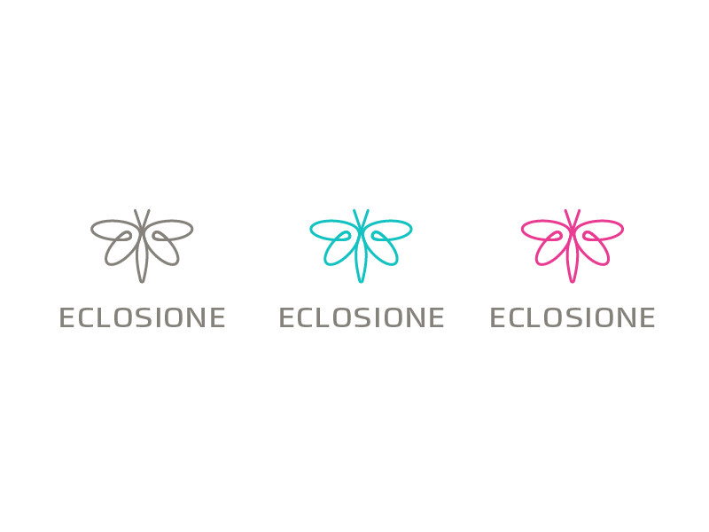 Eclosione v2 fun minimal line butterfly.png