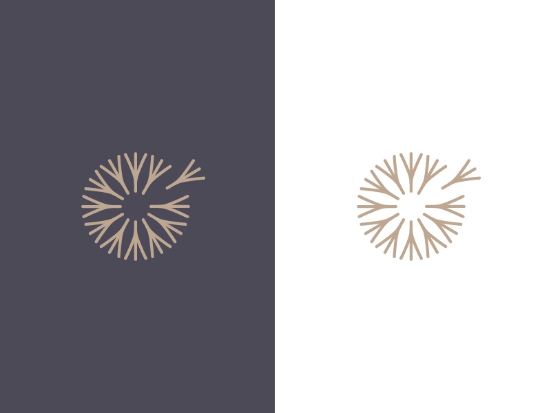 edenskin logo brand flower edenskin minimal dandelion logo.jpg