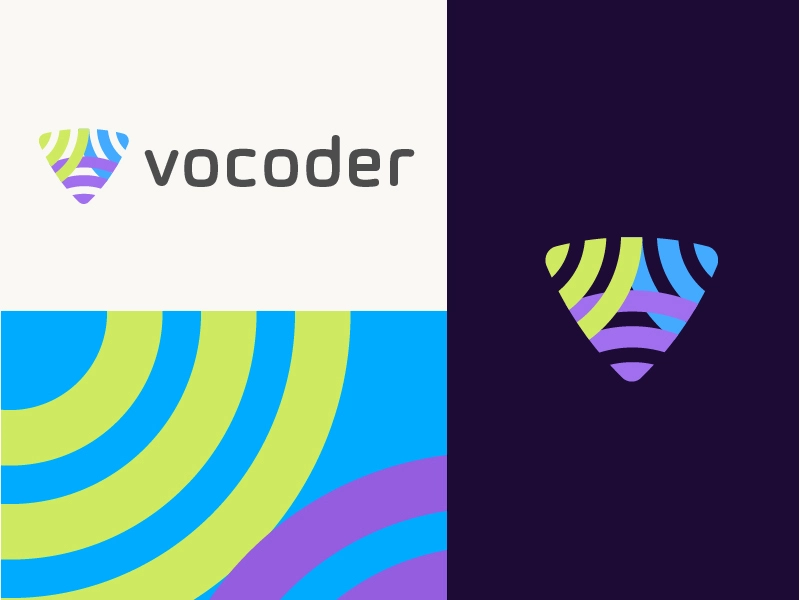 exploration - V - WIP gradient minimal design brand logotype monogram.webp