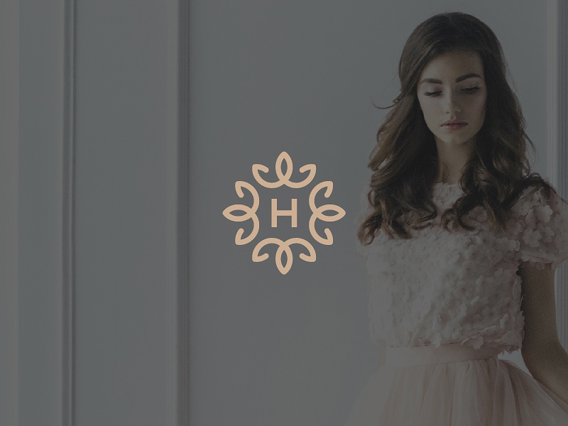 H monogram herbe + harmonie monogram h letter.jpg