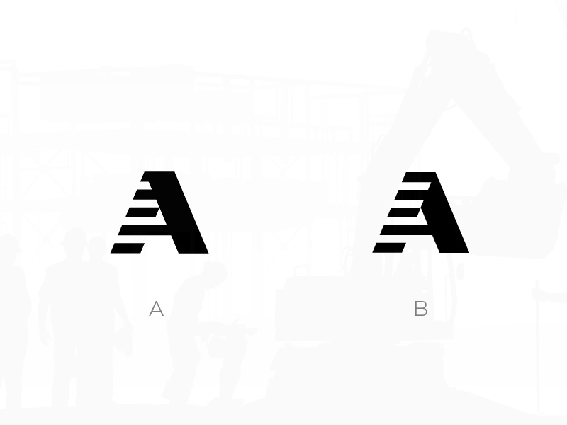 Letter A WIP - Construction letterforms monogram construction a letter.jpg