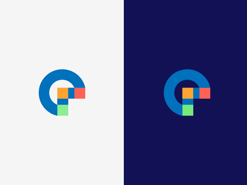Letter E - minimal gradient minimal design brand logotype monogram e l.jpg