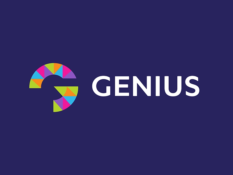 Logo genius v1 g gif round line fun gradient brand logotype design mon.webp