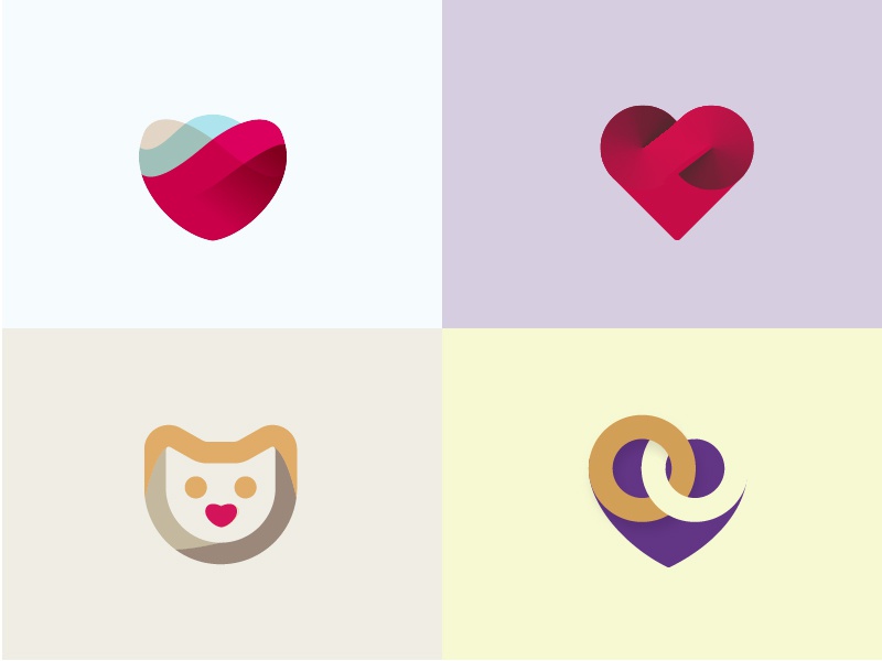 Logo Heart apps minimal love minimal vibrant heart logo.jpg