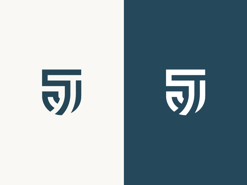 logo J - minimal gradient minimal design brand logo monogram j letter.webp