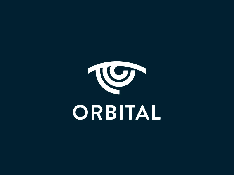 Orbital version modernism modernisme design brand fun abstract logo ey.webp
