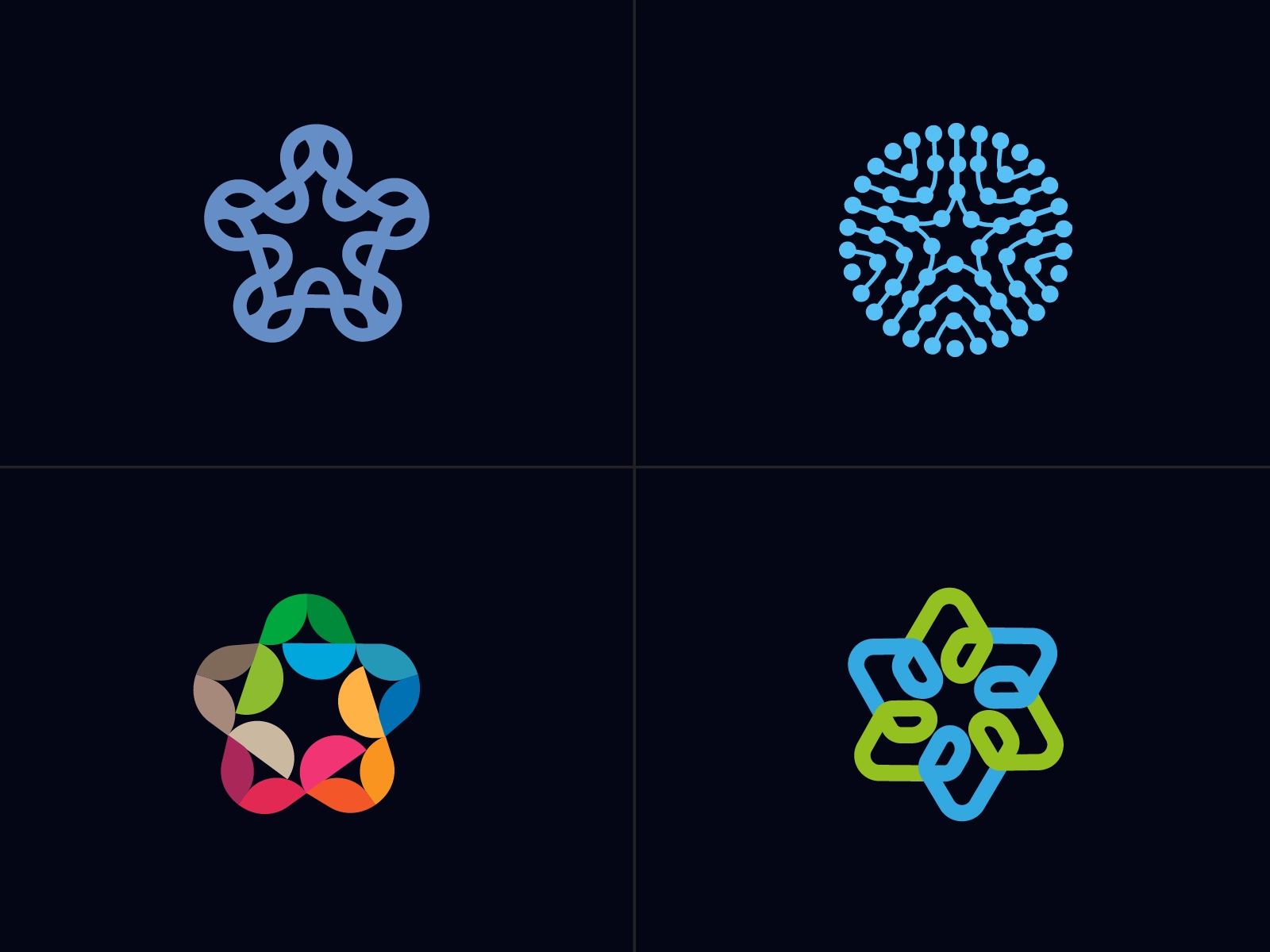 star  V1 exploration line fun gradient brand logotype design monogram.webp