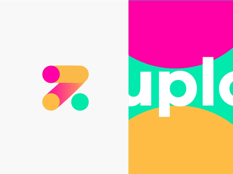 Zupload - logotype monogram trend modern logo z letter.webp