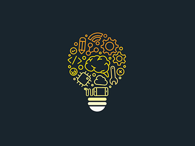 Brilliant Notion v2.0 creative tools illustration light bulb idea logo.png