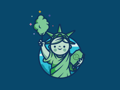 Candy Liberty america statue kids cottom liberty candy.png